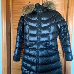 womens moncler jacket fur hood